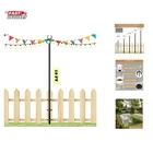 10FT String Light Poles For Outdoors, Outside Deck, Fence, Ba... New. Price: $37.99.