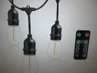Newhouse Outdoor 48 Ft. Plug-in S14 Edison Bulb Led String Light & Remote Open. Price: $35.66.