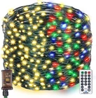 Outdoor Indoor String Lights Christmas 500LED Warm White Multicolor Fairy Lig... New. Price: $17.21.
