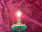 1879-1979 100TH Anniversary Thomas Edison Bulb Replica Wood Base Works Used. Price: $35.00.