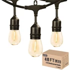 Achin Outdoor String Lights 48FT Dimmable Warm 2200K Led Patio Waterproof With New. Price: $63.08.