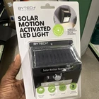 Bytech Solar Motion Activated Led Wall Light Black Weatherproof New. Price: $34.99.