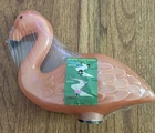 Vintage 1999 Primal Lite Outdoor Light Cover Flamingo New Package Florida Fun. Price: $10.00.