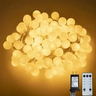 Ogrmar 49 Ft 100 Led Globe Ball String Lights 8 Modes Fairy Wit... New. Price: $31.75.