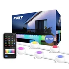 Feit Electric Permanent Outdoor Lights, Smart Rgbic With Tunable White String... New. Price: $127.99.