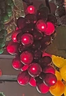 100-LIGHT Set Grape Cluster Red Burgundy Indoor/outdoor H1283BURG New. Price: $49.95.