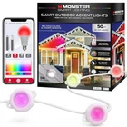 Monster Smart Permanent Outdoor Lights, 50FT, 36 Led Eaves Rgb+ic+ww,... New. Price: $122.74.