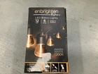 New Enbrighten Bistro Warm White Led Lights 12 Feet 6 Bulbs Indoor / Outdoor Open. Price: $19.95.