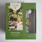 Kate Spade 10 Ft. Led String Lights Indoor/outdoor Battery Operated 1PACK New. Price: $18.45.