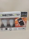 Tcp Connected LCG2LD11 Smart Gateway Starter Kit/led Light Bulbs Open Box. Price: $15.00.