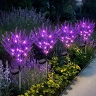4 Pack Purple Solar Lavender Stake Lights IP65 Waterproof Outdoor Led Flower ... New. Price: $60.57.