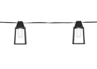 Hampton Bay 23404 Ft. 10-LIGHT Plug-in Black Outdoor Led String New. Price: $27.99.