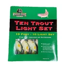 Rivers Edge Trout Light Set Christmas Tree 10 Fishing Gift Patio Outdoors New. Price: $16.99.