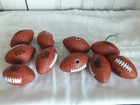 10 Nfl National Football League Hard Plastic Brown Mini Light Covers 3.5" Used. Price: $15.00.