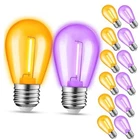 Jaheks 12-PACK Orange Purple String Light Bulbs, Patio 6 + New. Price: $29.79.