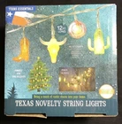 Texas Essentials Lights 16/2" Blow Mold Cowboy Boots Skull Hat Cactus New. Price: $24.99.