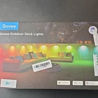 Govee 18 Multicolor Led Outdoor Deck Lights, App Control, Alexa, Dimmable, IP65 New. Price: $199.50.