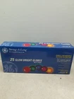 String-a-long Cool Bright Globe Lights 25' Indoor-outdoor Christmas New. Price: $16.80.