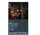 Hampton Bay 10-LIGHT 11FT Indoor/outdoor Plug-in Mini Incandescent Metal String New. Price: $24.90.