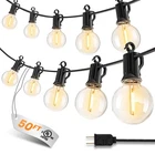 Smartdawn Led Outdoor String Lights, 50FT 25+2 Shatterproof Bulbs Patio New. Price: $69.51.
