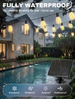Tenmiro 120FT Solar String Lights W/remote, 32+2 Led Shatterproof, Usb Charging New. Price: $67.23.