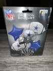 Dallas Cowboys Nfl Balloon Bouquet 5 Pack Football Helmet Stars Party New. Price: $14.95.