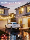 Svater 200FT String Lights 100+4 Shatterproof Led Patio Cafe New. Price: $139.95.