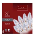 Box - Celebrations 25 Indoor/outdoor Clear Holiday/christmas Light String 24FT New. Price: $34.00.