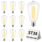 24V System Specialist 10-PACK Low Voltage ST38 Led Bulbs, E12 Base Rv Awnin... New. Price: $14.37.