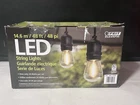 Feit Electric 48' Led Filament String Light 24 Bulbs-waterproof-indoor/outdoor Open. Price: $33.95.