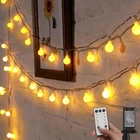Minetom Globe String Lights, Feet 100 Led Fairy 33FT, Warm White New. Price: $34.99.