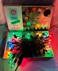 Set Of + 4 Replacement General Electric Christmas Lights 20 Piece Used. Price: $19.99.