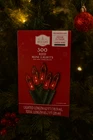 Holiday Time 300 Red Mini Christmas Lights Green Wire Indoor Outdoor Decor Open. Price: $21.99.