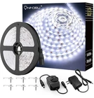 Onforu Led STRIP,16.4FT Dimmable Tape Light, 16.4FT, Daylight White New. Price: $27.00.