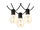 Ambience Pro 12-LIGHT 26 Ft. Black In/outdoor Plug-in Led G40 String Lights New. Price: $44.00.