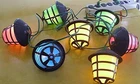Vtg Noma/lidco Lantern Patio Rv Tiki Party 7 Light String Used. Price: $39.95.