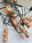 Vintage Blow Mold Plastic Tiki Camper Luau String Lights Amscan 14FT Works Read* Used. Price: $16.80.