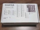 Ikea Svartra Led String With 12 Lights, Black/outdoor 203.908.28 New. Price: $45.77.
