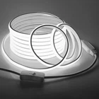 Samsion 120V Cob Led Rope Lights 16.4FT Outdoor Strip 5M, Daylight White New. Price: $36.69.
