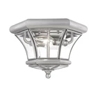 Livex Lighting 7052 Monterey/georgetown Flush Mount - Nickel New. Price: $219.96.