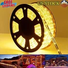 360 Led Rope Lights Connectable 8 Modes Waterproof Deck Garden Patio Warm White New. Price: $36.43.