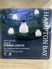 Hampton Bay C5582 Outdoor Indoor 10 Ft Plug-in String Lights Bulb Porch New. Price: $15.00.