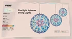 Feit Electric Starlight Spheres String New Box. Price: $68.00.