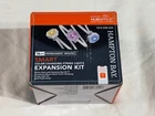 Hampton Bay 10-LED 16.4' Plug-in Mini Integrated String Light Expansion Set Open. Price: $22.75.