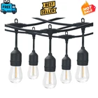 Better Homes Gardens 48FT String Lights 24 Led Bulbs Outdoor Indoor New. Price: $45.99.