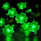 Tmacker Patricks Day Decorations 3D13FT 50LED Green Shamrock String Light,... New. Price: $17.21.