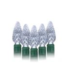 70 Counts C6 Led Christmas - 35.5FT Cool Lights, White... New. Price: $29.39.