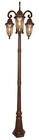 Designers Fountain 20613-BAC Light Head Cast Aluminum Post Copper New. Price: $750.50.