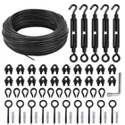 String Hanging Kit Outdoor, Full Black Globe Lights Suspension K... New. Price: $55.13.