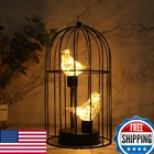 Jhy Design 12" Birdcage Decorative Lamp Cordless Battery Operated Table New. Price: $81.15.